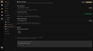 Full Home Assistant Integration.